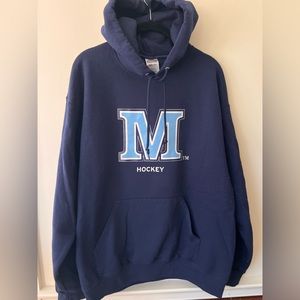 Maine hockey sweatshirt M blue large unisex men’s hoody